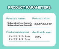Juguete Educativo De Madera Para Niños Tablero De Matemáticas Montessori Tabla Del Multiplicar 99 Regalo Ideal Para Aprendizaje De Aritmética - details 14