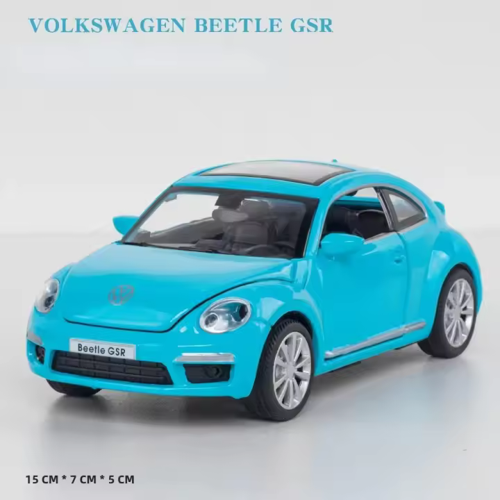 VOLKSWAGEN Beetle GSR De 1:32 Coche De Juguete De Aleación Metálica Simulación Alta Para Colección Y Regalos Para Niños - 1