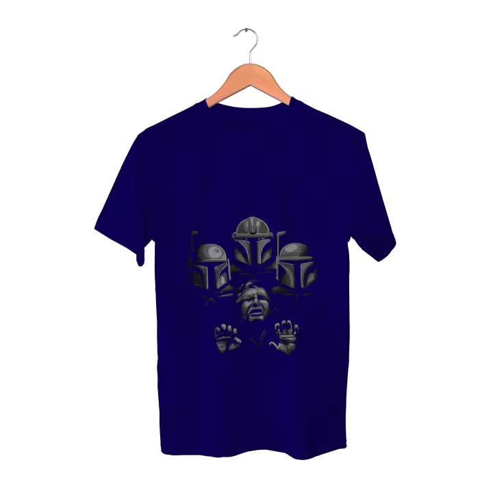 Camiseta Mandalorian. Star Wars. La guerra de las galaxias. Baby Yoda. Grogu. Mando. Varios colores. Todas las tallas. - 1