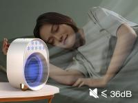 Mini aire acondicionado portátil, ventilador silencioso móvil para dormitorio, aire acondicionado portátil recargable por USB - details 3
