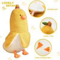 Lindo Plush abrazando almohada de Plush Pato animal de Plush para 19,7" - details 1