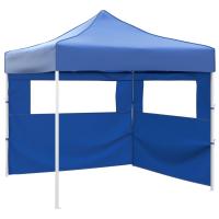 vidaXL Carpa Jardín Plegable 2 Paredes Cenador Pérgola Patio Fiestas Eventos Color Crema,  Azul,  Verde y mas - details 0