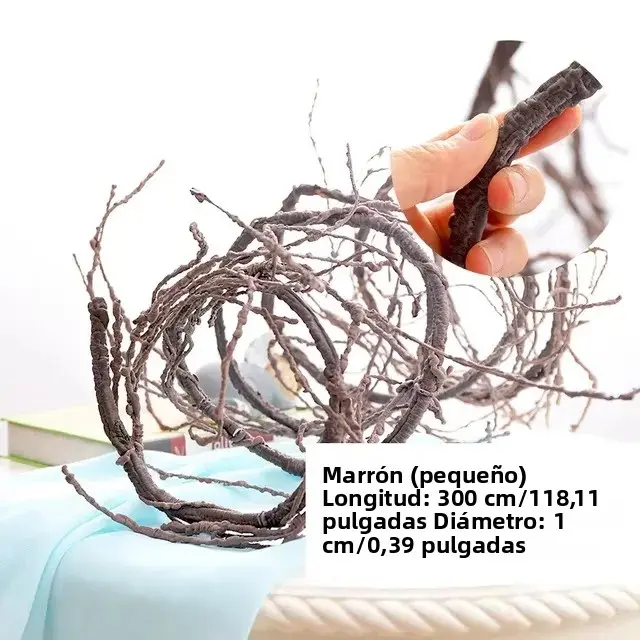 Arbusto Artificial Grande De 300 Cm Con Ramas Y Tronco Flexible Para Decoración De Bodas Y Jardines Ramas De Paja Para Interiores Y Exteriores - 1