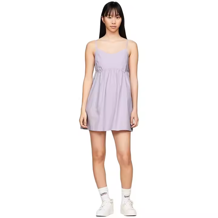 Vestidos Tommy Jeans para Mujer en color Morado - 1