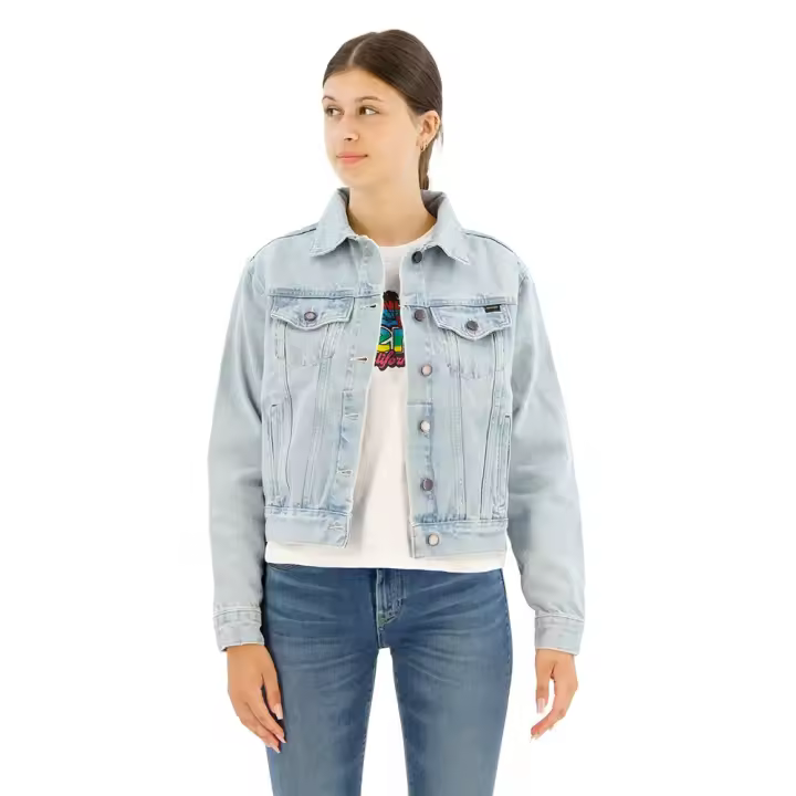 Superdry Chaqueta Vaquera Embroidered Trucker Azul - 1