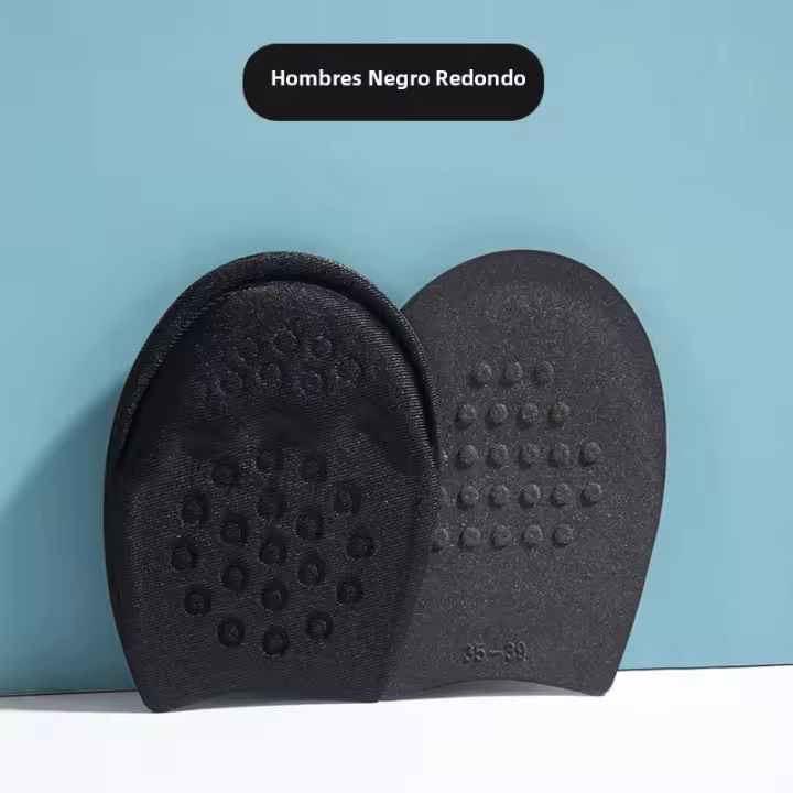 Medias Intermedias Antideslizantes Para Zapatos Almohadilla De Alivio De Dolor Ajustable Transpirable Ligera Absorbedor De Choque Duradera Para Punta Del Pie Y Tacón - 1