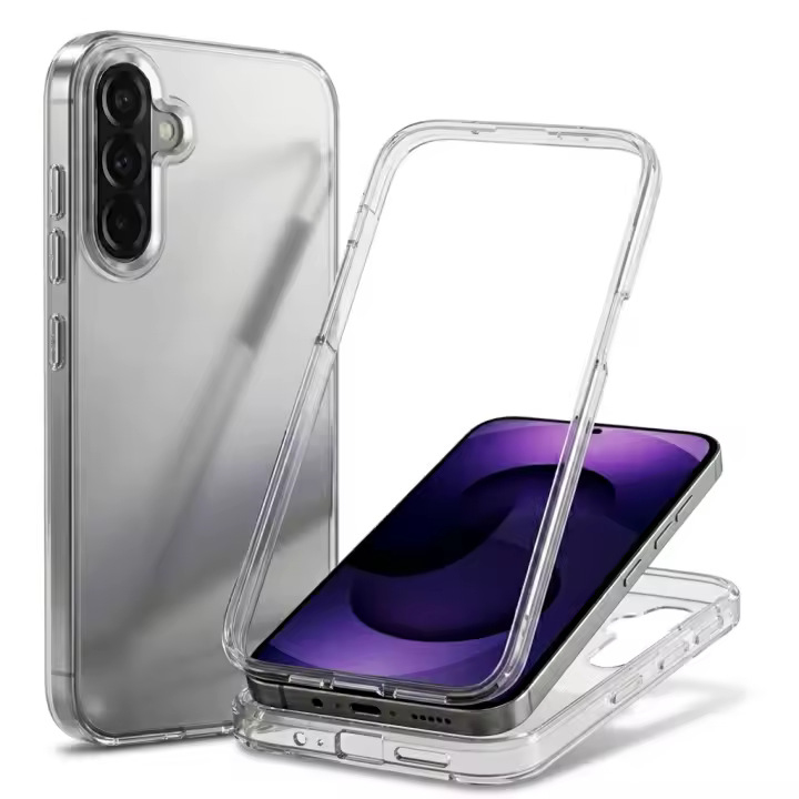 Funda para Samsung A57 5G, Carcasa 360 Full Body 2 Piezas Antigolpes con Protector Pantalla Incorporado Meloenvias - 1