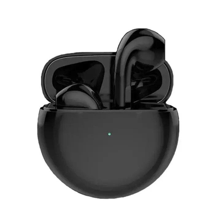 Auriculares inalámbricos pro 6, pro6, bluetooth 5,3 , negro , NUEVO, ENVIO 24H - 1
