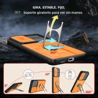 Nueva Funda Multifuncional Para Samsung Galaxy A57 A56 A16 A17 A26 A35 A55 A36 A37 Con Anillo De Metal Soporte Lente Deslizante Protector De Teléfono - details 3