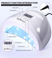 Secador De Uñas LED Profesional UV Con 30 Lámparas Para Pólipos De Gel Tiempo De Secado Ajustable Manicura Doméstica Equipamiento De Belleza - details 2