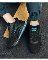 Zapatos De Correr Para Hombre Casual Ligeros Tenis Deportivos Transpirables Moda Suela De PVC Mesh Antideslizante Para Caminar - details 4