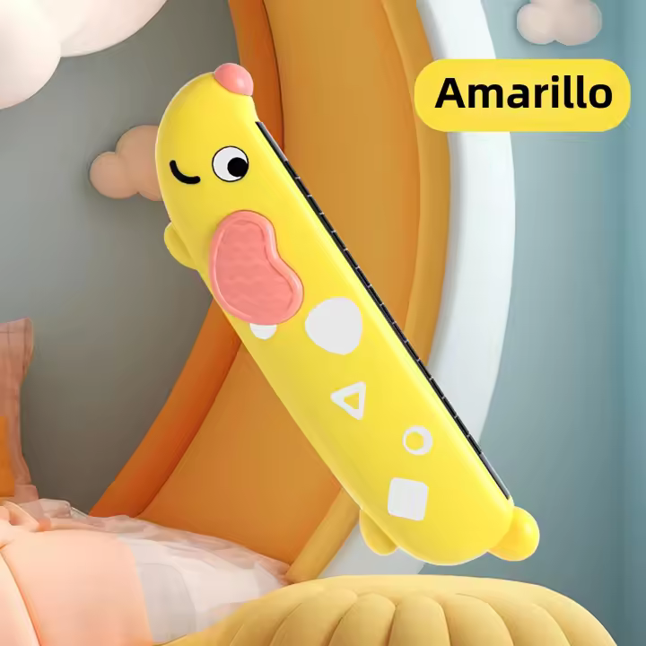 Harmonica De Madera Para Niños Juguete Educativo De Montessori Instrumento Musical Creativo Para Niños Y Niñas Regalos - 1