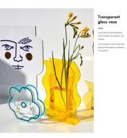 Vaso De Acrílico Creativo Y Artístico Para Flores Moderno Decoración Para Escritorio De Oficina Y Dormitorio Estilo Nórdico - details 11