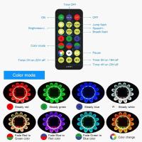 Luz Solar De Flor Para Piscina LED Cinturón De Agua Cambio De Color Impermeable Para Fuente Jardín Y Pradera Luz Subacuática - details 3