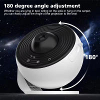 Proyector De Galaxia Luz Nocturna Estelar 360° Giratorio Planetario Para Dormitorio Regalo De San Valentín Boda Envío De 13 Sets De Película - details 4