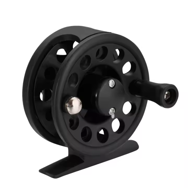 Carrete De Pesca Duradero Para Hielo Y Agua Dulce Y Salada Equipo De Pesca Fly Casting Reel De Metal Adecuado Para Río Lago Mar Y Reservorio - 1
