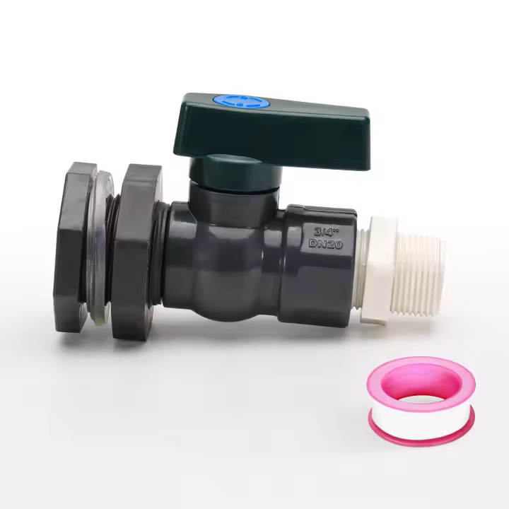 Kit De Divertor De Lluvia PVC Para Barrel 3/4 Pulgada Válvula De Barrel Con Adaptador De Conector De Tubo De Buzón - 1
