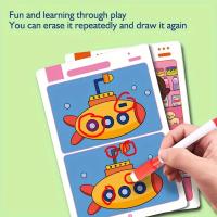 Juego Educativo De Encontrar Fallas: Papel Reciclable Para Entrenamiento De Enfocamiento Y Atención Herramienta De Enseñanza De Dibujo - details 5