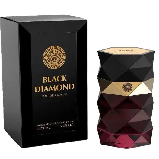 💎✨ Perfume Árabe 100% Original – Black Diamond EDP 100ml – La Joya de la Perfumera Oriental, Elegancia y Misterio en Cada Gota ✨💎 - 1
