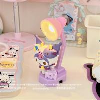 Lámpara De Escritorio Mini Cartoon Sanrio Kuromi Melody Pochacco Para Decoración De Mesa Regalo De Cumpleaños Para Niñas Luz Nocturna DIY - details 3