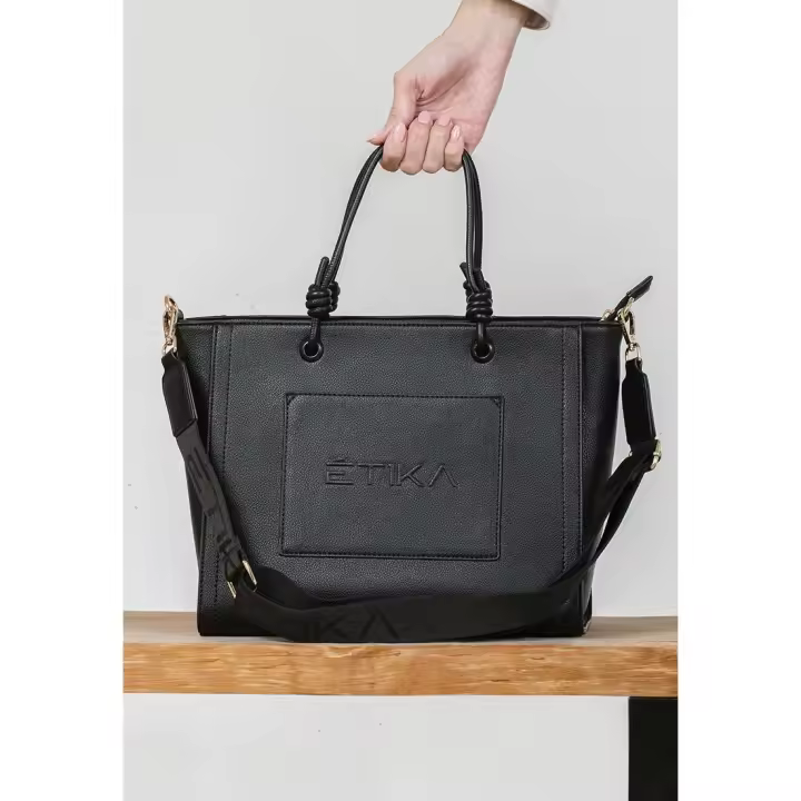 BOLSO ASA CASUAL ETIKA BETTE 03 B30109, NEGRO - 1