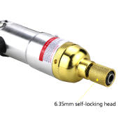 Destornillador Pneumático De 1/4 Pulgada Con Mango Recto 9000 RPM Herramientas Aireadas Para Instalación De Muebles/Reparación De Electrodomésticos - details 4