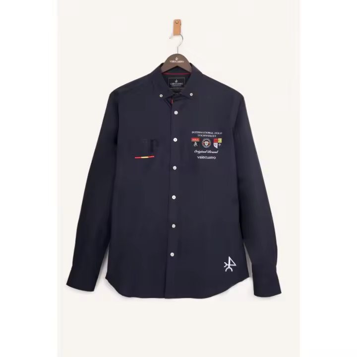 Camisa escudos Valecuatro España azul marino - 1