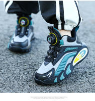 Nuevos Zapatos Para Niños Y Niñas Moda Transpirables Y Cómodas Zapatillas Deportivas Casuales De Cuero Respirables Para Exteriores Talla True - details 5
