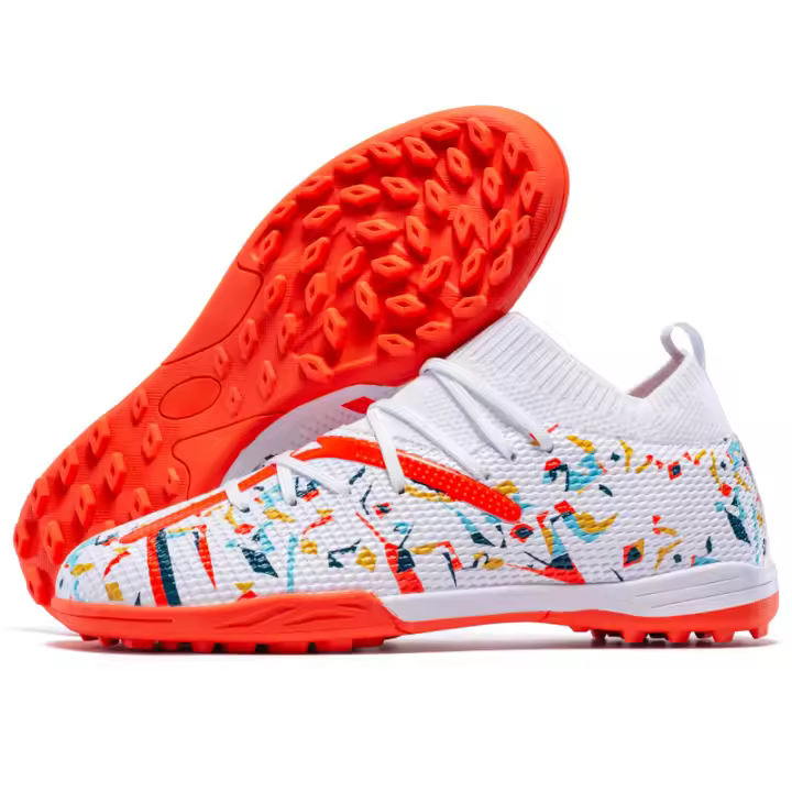 Zapatos De Fútbol FG/TF Para Hombres Y Mujeres Antideslizantes Duraderos Entrenamiento Al Aire Libre Microfibra - 1