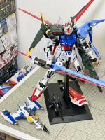 Figura De Anime Modelo 1/144 Magic HG Ataque Perfecto Artesanía De Robot Warrior Para Niños Juguete De Asamblea Unisex - details 0