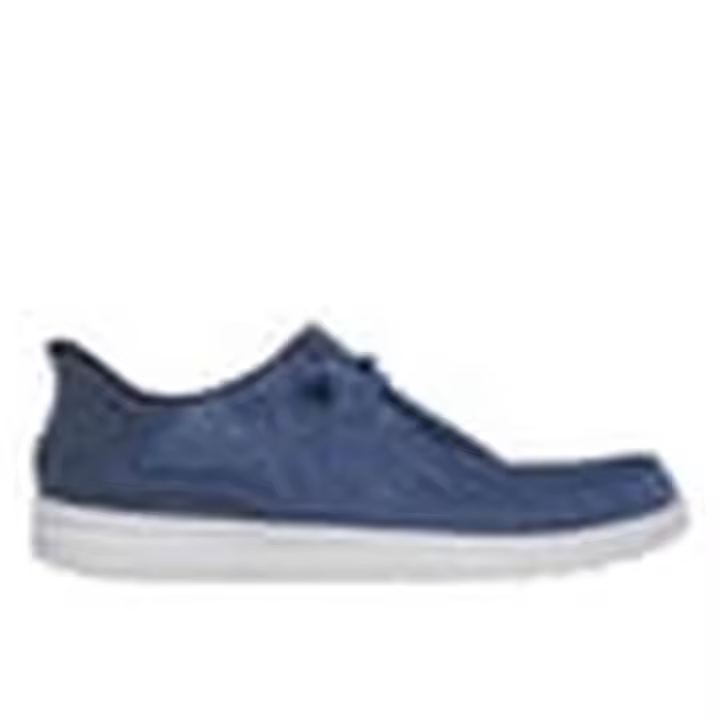 Zapatillas Skechers Slip-Ins Melson - Coronado Hombre Azul Canvas - 1