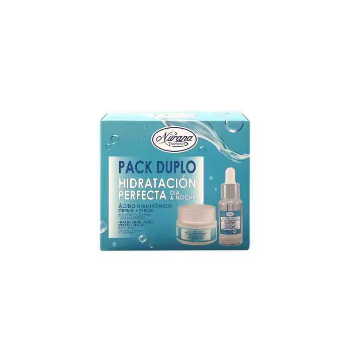 Nurana - Pack Regalo Duplo - Crema facial y Serúm facial con Acido Hialurónico - Cuidado Facial - 1