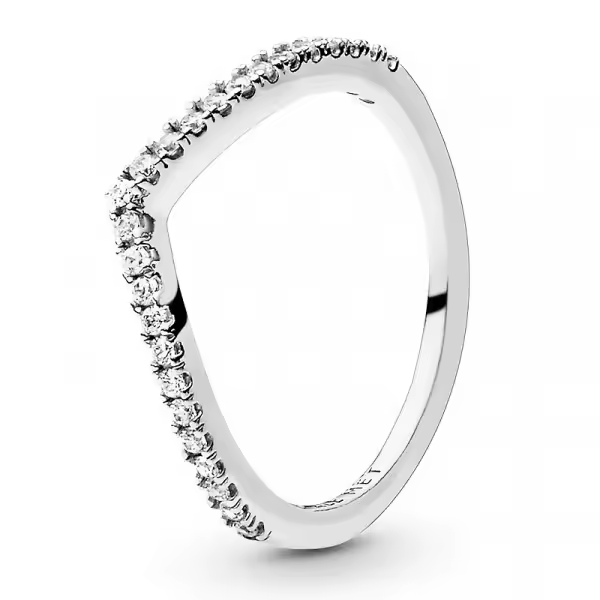 Pandora - Anillo en plata de ley Deseo Reluciente 196316CZ - 1