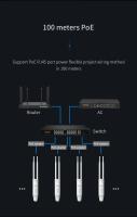 Repetidor de enrutador omnidireccional AC1200 de alta potencia para exteriores, punto de acceso 2G y 5G, antena de largo alcance, amplificador de estación Base WiFi, 2x5dBi - details 10