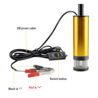 Bomba De Aceite Eléctrica Para Coche 12V Bomba De Transferencia De Combustible Y Agua Submersible De Aluminio 38/51MM Capacidad 12L/min - details 6