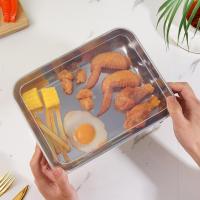 Caja De Almacenamiento De Alimentos Para Nevera Con Tapa De Plástico Acero Inoxidable Y Plástico Para Mariscos Frutas Verduras Caja De Picnic Moderna - details 18