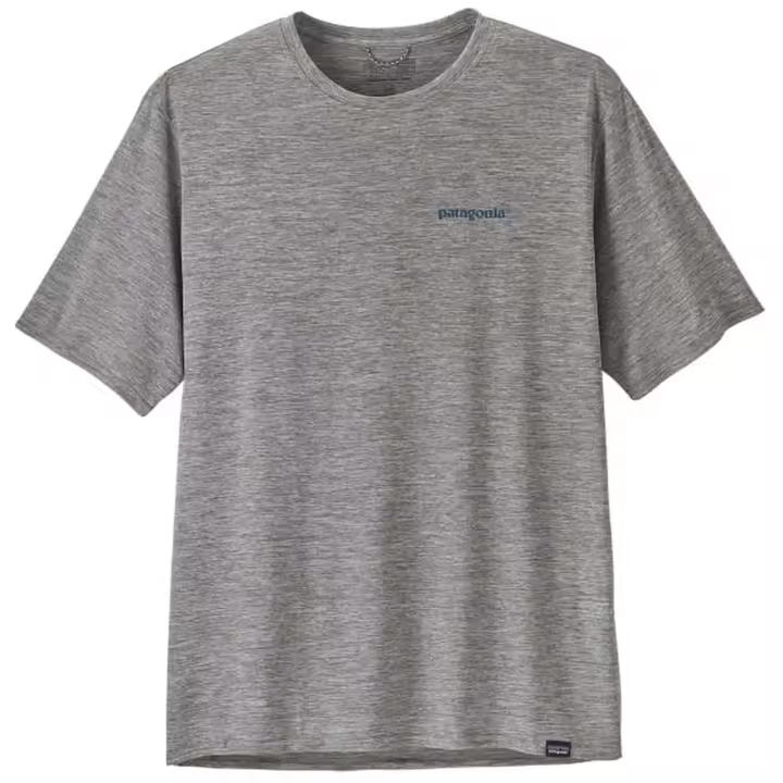 Camisetas marca Patagonia modelo 45355-Blaf para hombre en color gris - 1
