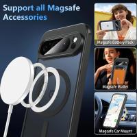 Funda De Teléfono Magsafe Magnética Para Google Pixel 9 pro XL 8 8A 7a Silicona Mate Antichoque Carga Inalámbrica Compatible Con Google - details 2