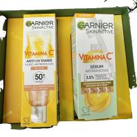 GARNIER Rutina Antimanchas Skin Active Vitamina C + Serum Previene Manchas Oscuras con FPS 50+ 【ROUA】 - details 0