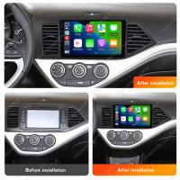 MEKEDE Radio De Coche Multimedia Android 14 Con CarPlay Y Navegación GPS Todo En Uno Para KIA PICANTO Morning 2011-2017 Pantalla Táctil 9' RAM 2G ROM 32G Soporte WiFi Y Control Del Volante - details 6