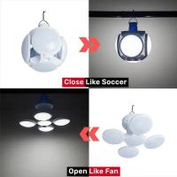 Lámpara De Camping Solar Impermeable Con Luz De Fútbol Y USB Recargable Bombilla LED Plegable Para Emergencias Lámpara De Pesca Ideal Para Tienda De Campaña Jardín Hogar Coche Fiesta - details 9