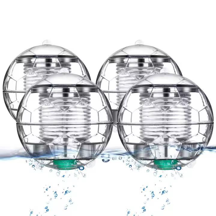 4 piezas. Luz flotante solar que cambia de color impermeable para piscina de jardín - 1