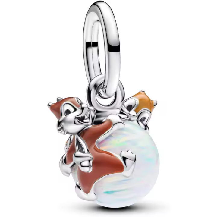 Charm colgante Pandora Chip y Chop，Incluye Caja Original - 1