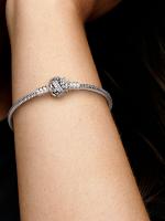 Pandora - Pulsera de Cadena de serpiente con Cierres de Campanilla de Disney - Plata de Ley - details 2