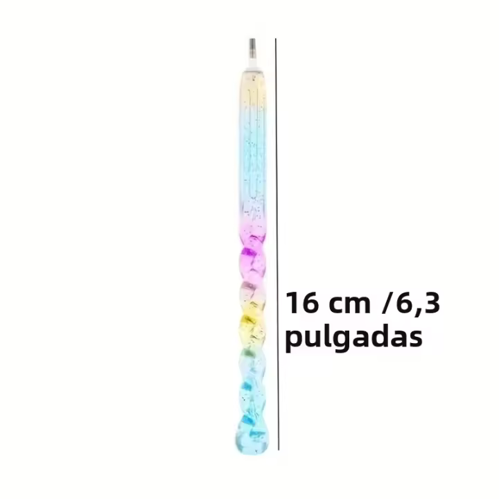 Bolígrafo De Puntos Para Joyería Herramienta De Perforación Con Pluma De Lápiz Adhesivo Material Plástico Unidad De Venta - 1