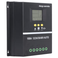 Controlador Solar Regulador De Placa Solar Con Pantalla LCD Iluminada 7 Modos Adaptativo Para Sistema De Luz 12V 24V 36V 48V - details 4