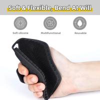 Cepillo De Baño De Silicona Exfoliante Portátil Con Montaje En Pared Para Lavar Cabello Y Masajear El Cuerpo Y La Cara - details 5