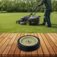 Rueda De Jardín 19.5cm Reemplazo De Alta Calidad Para Motosierra Frontal Con Trazado Suave Para Mowers De Mano Eficiente - details 3