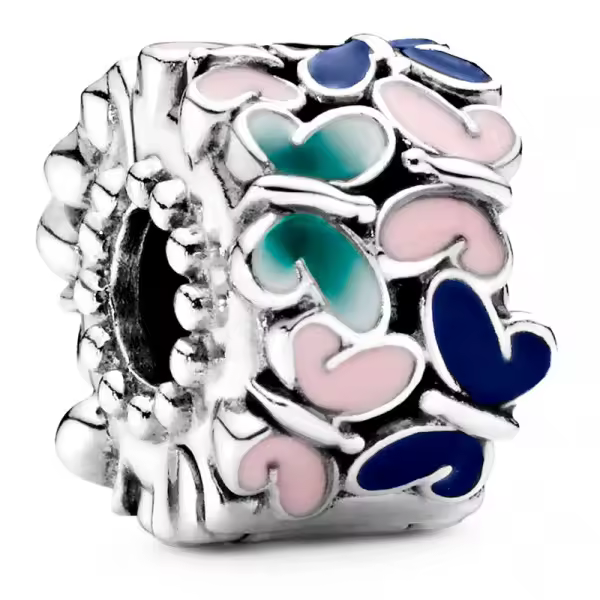 Pandora - Charm de Clip Mariposas 797863ENM X - 1