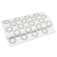 Manta De Silicona Aomily Para Hornear Y Pastelería 40*30cm Con 44 Círculos Para Macarons Herramienta Para Pasta Y Arroz Molde Para Pastel - details 3